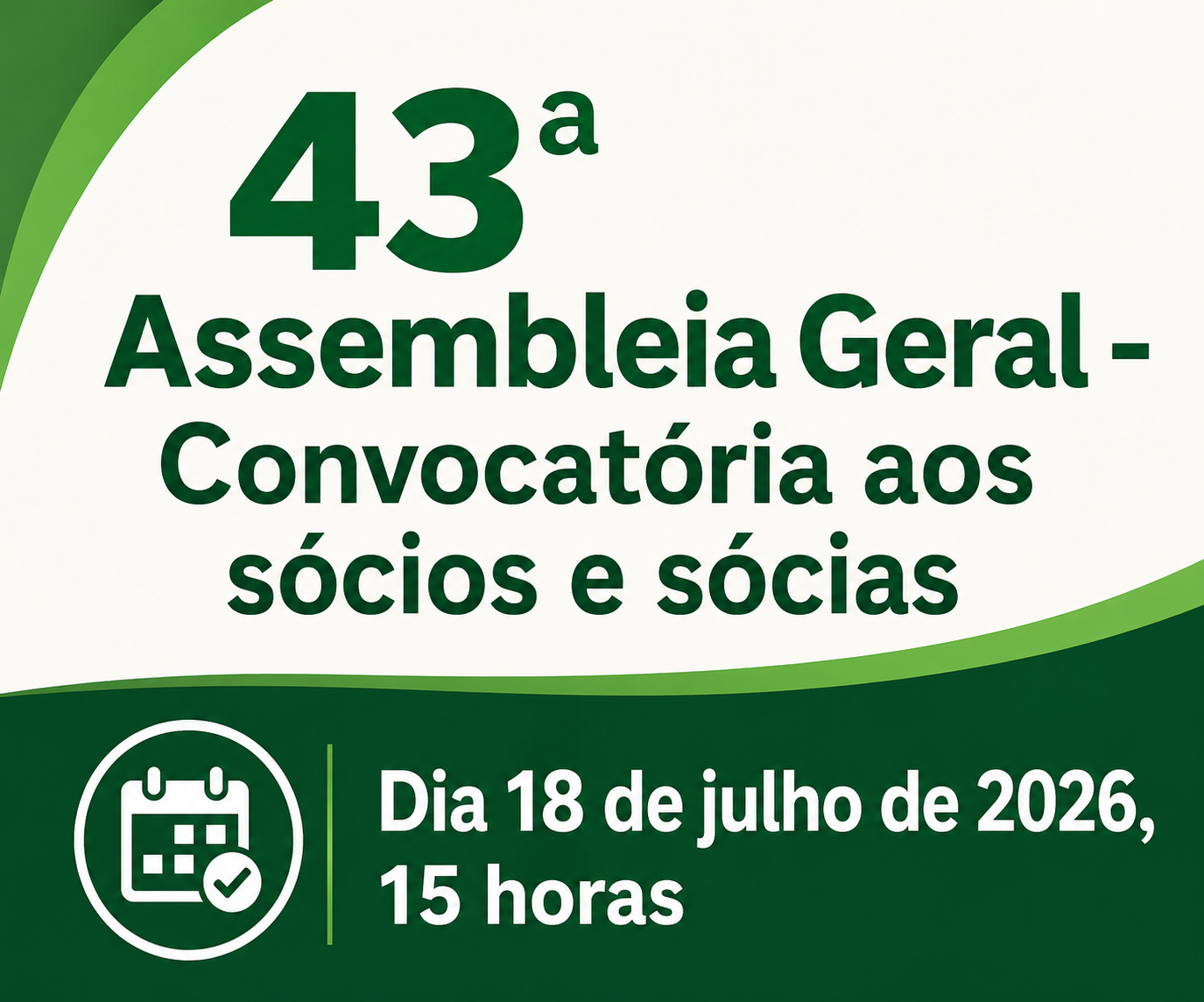 43ª Assembleia Geral
